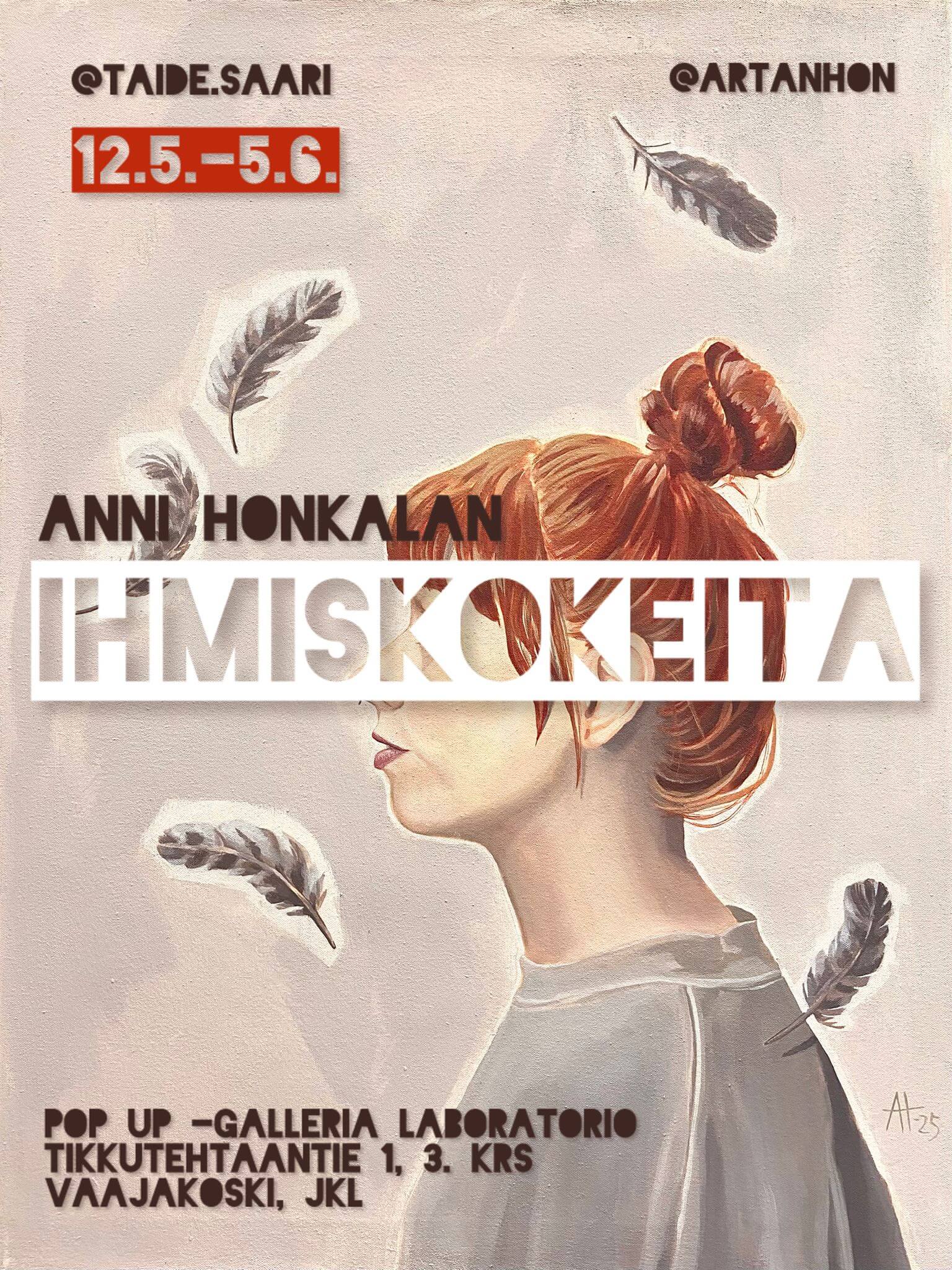 12.5.-5.6.2026: IHMISKOKEITA – Anni Honkala