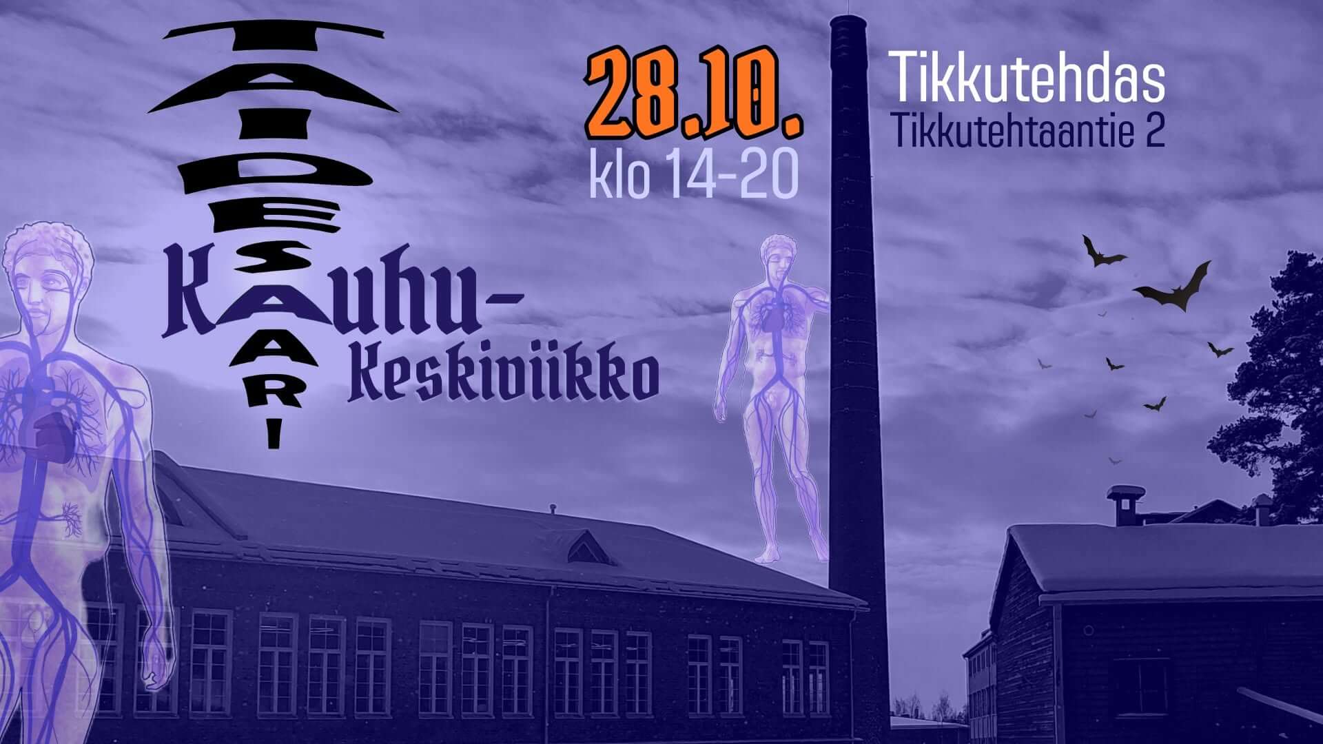Taidesaaren KauhuKeskiviikko 28.10. klo 14-20